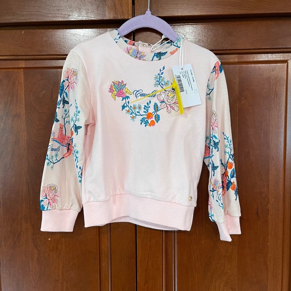 Roberto Cavalli Sweatshirt 2T never worn tags on - Picture 1 of 3